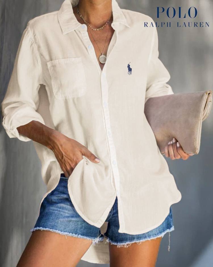 R. Lauren Elegant & Casual Skjorta