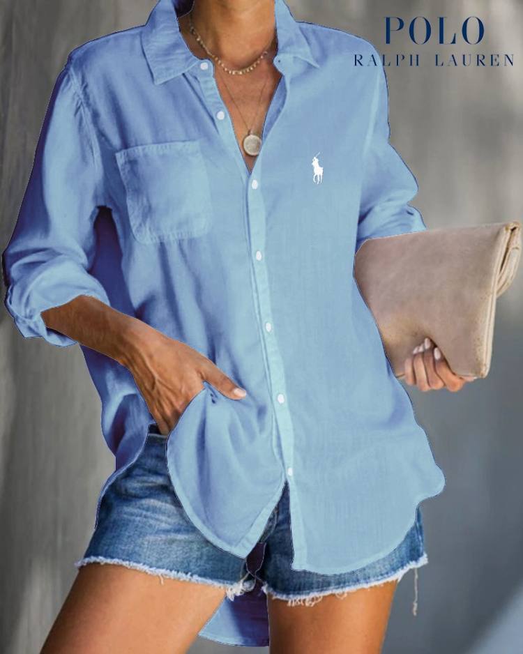 R. Lauren Elegant & Casual Skjorta