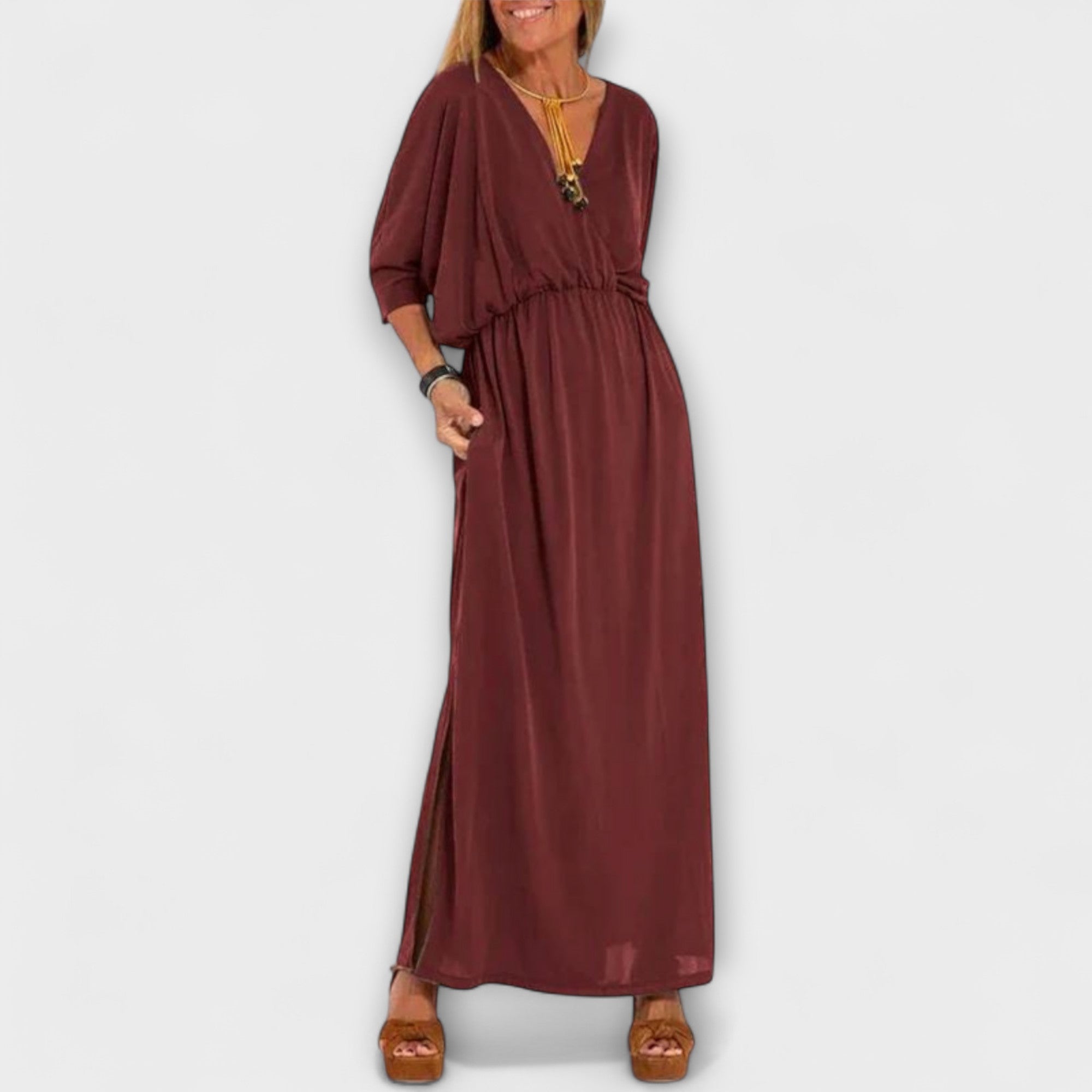 Lani - Retro Maxi Klänning