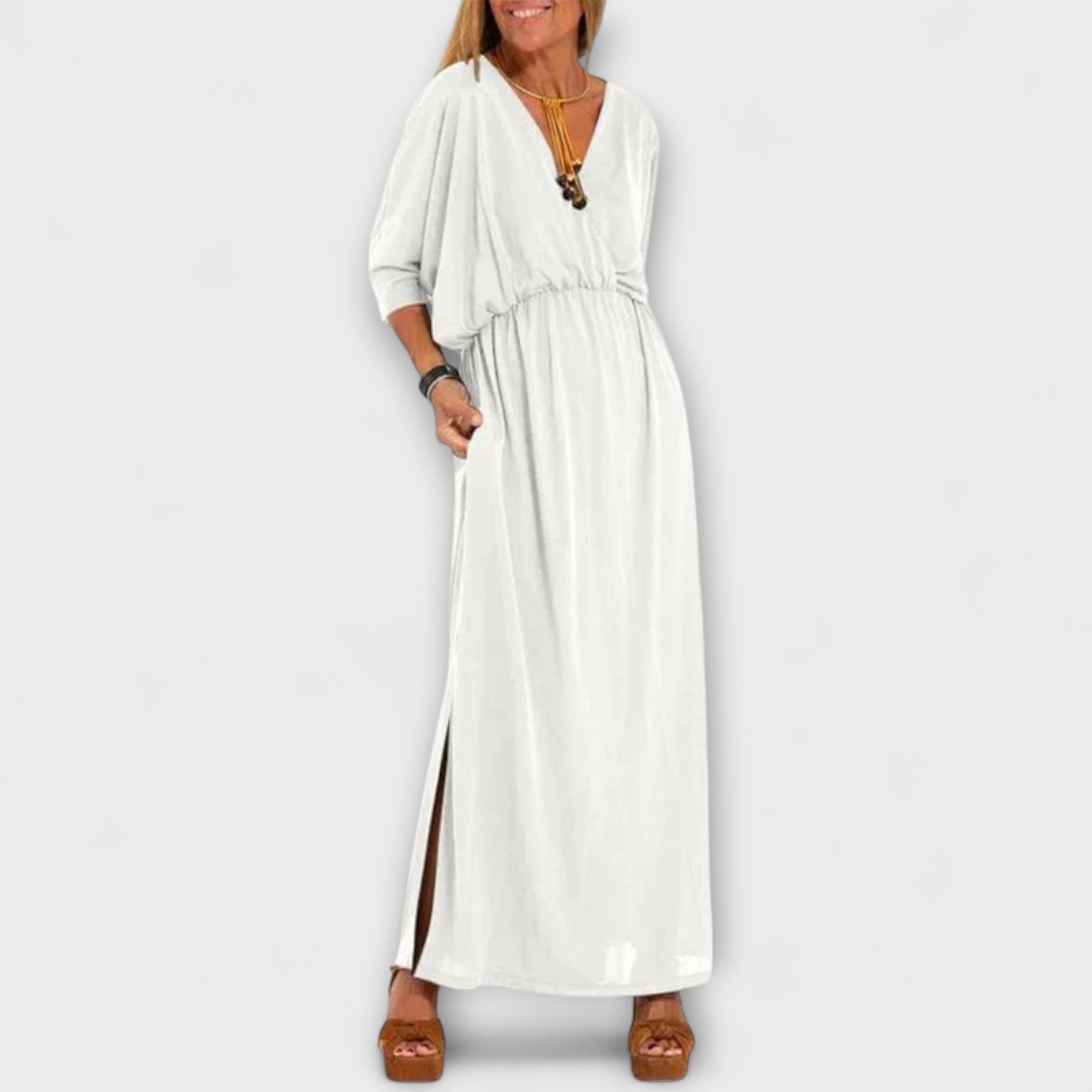 Lani - Vintage Maxi Klänning