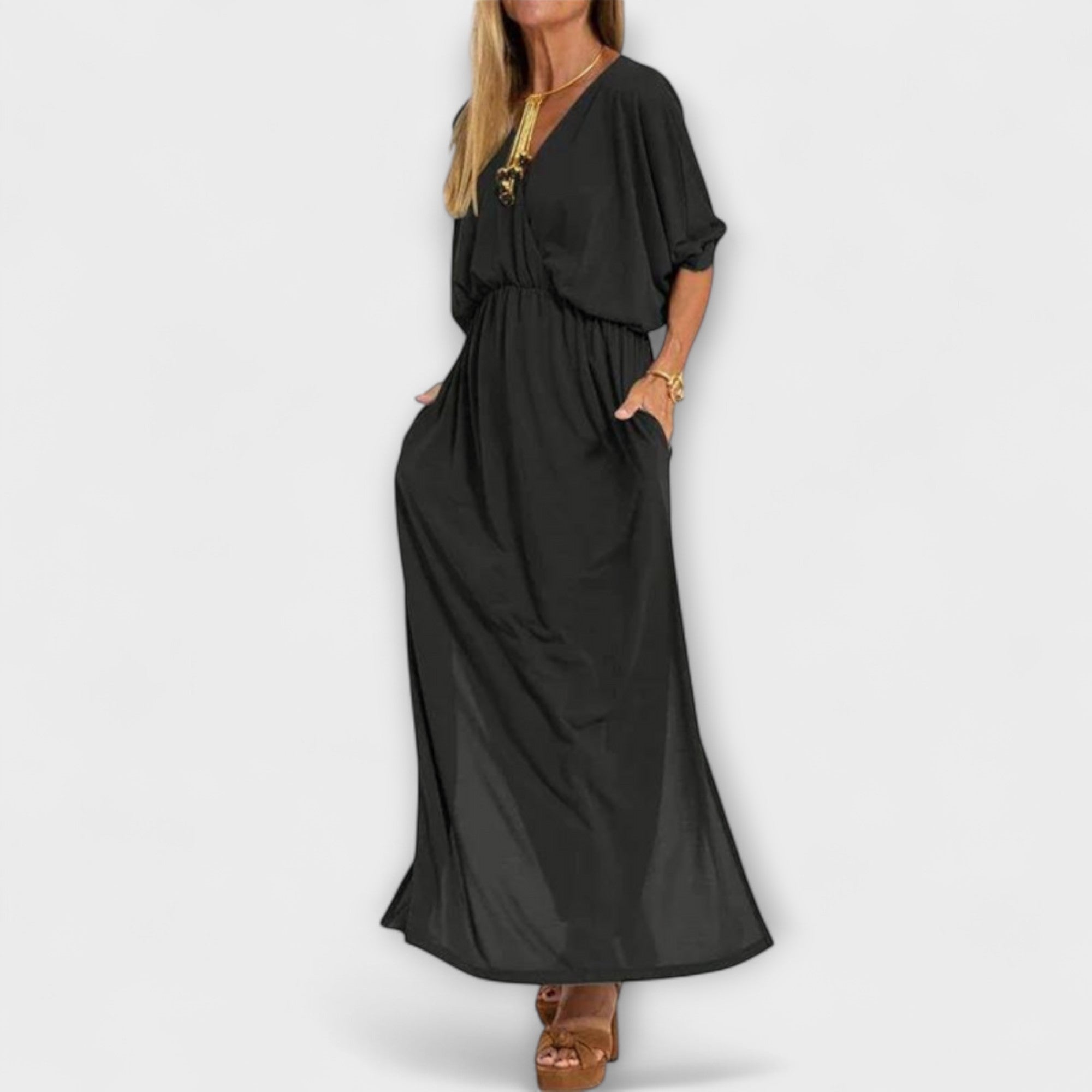 Lani - Vintage Maxi Klänning