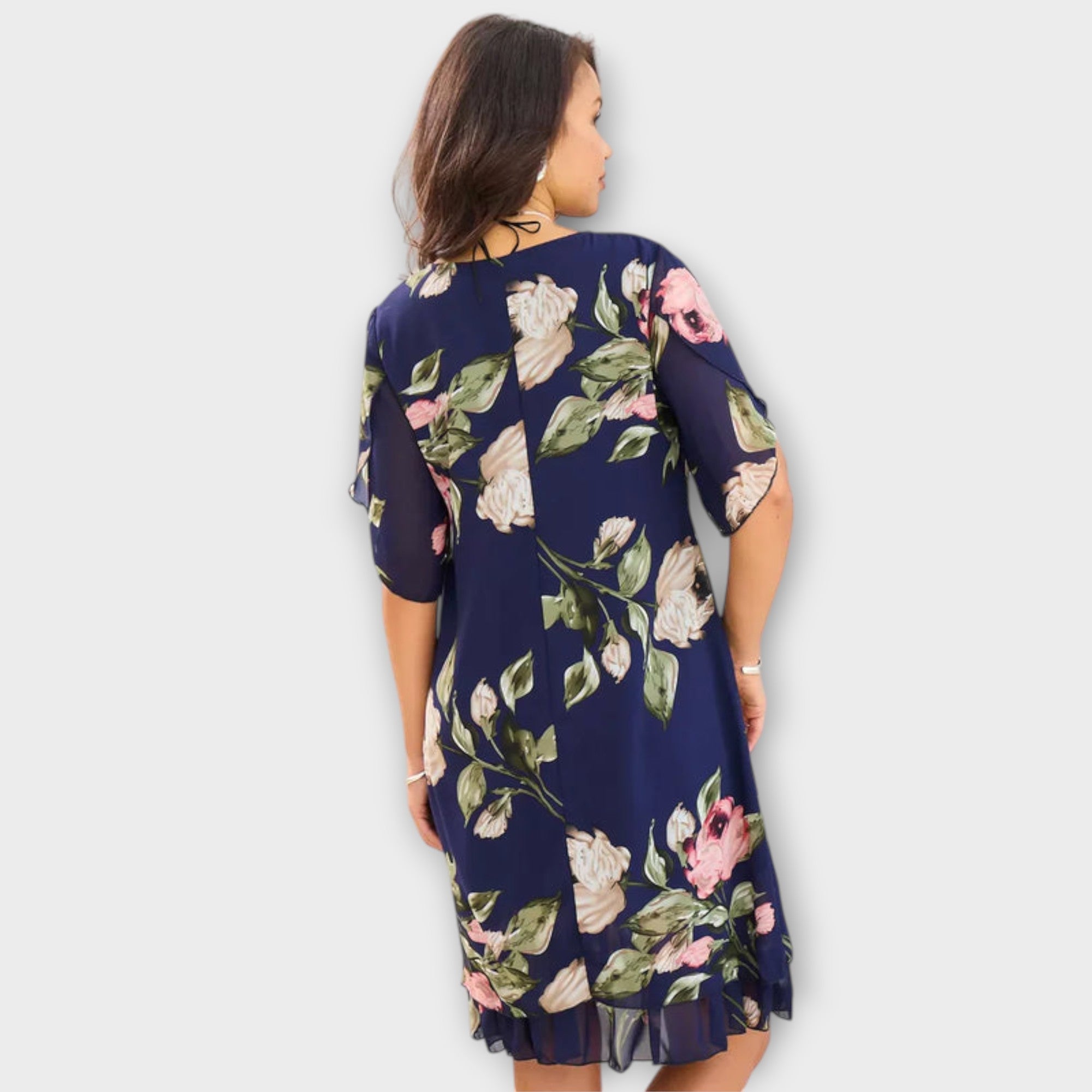 Melin - Elegant Chiffonklänning