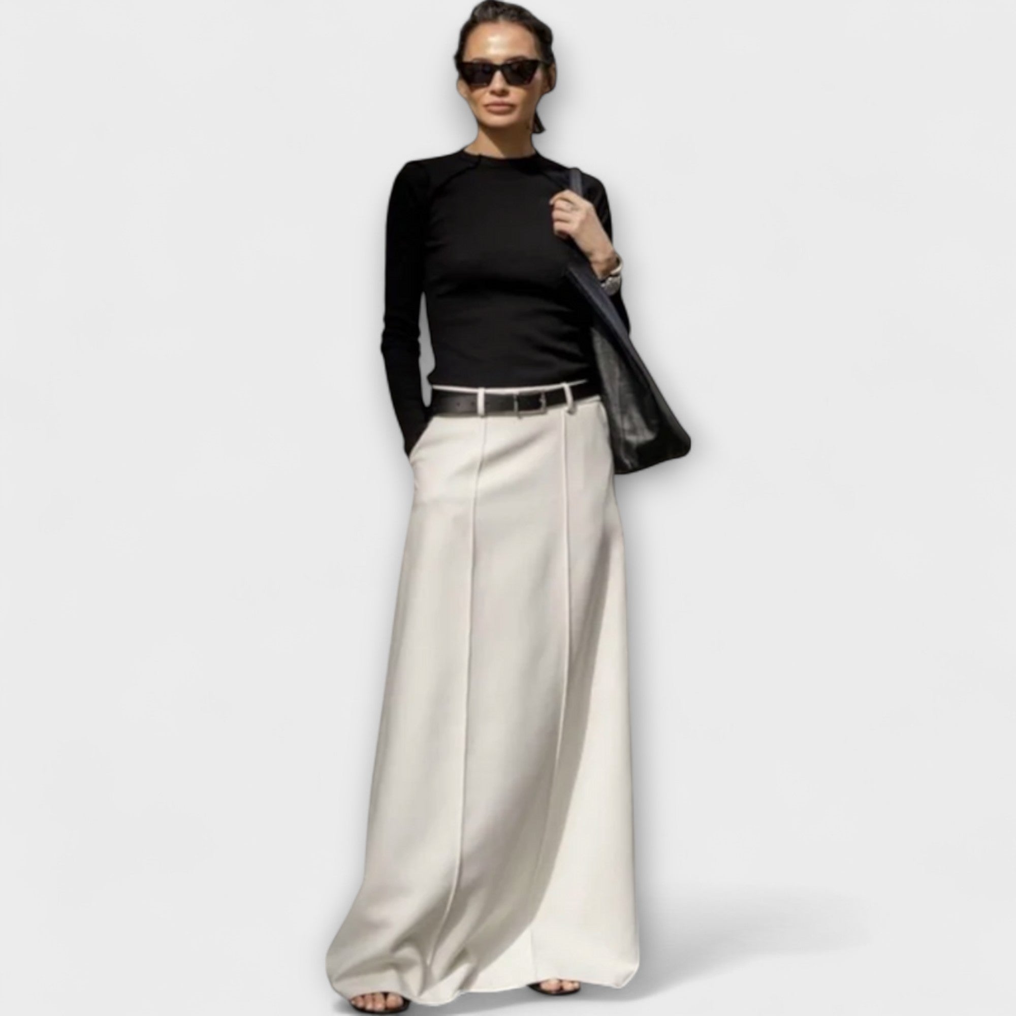 Emma - H-Linje Kjol med Samtida Urban Stil