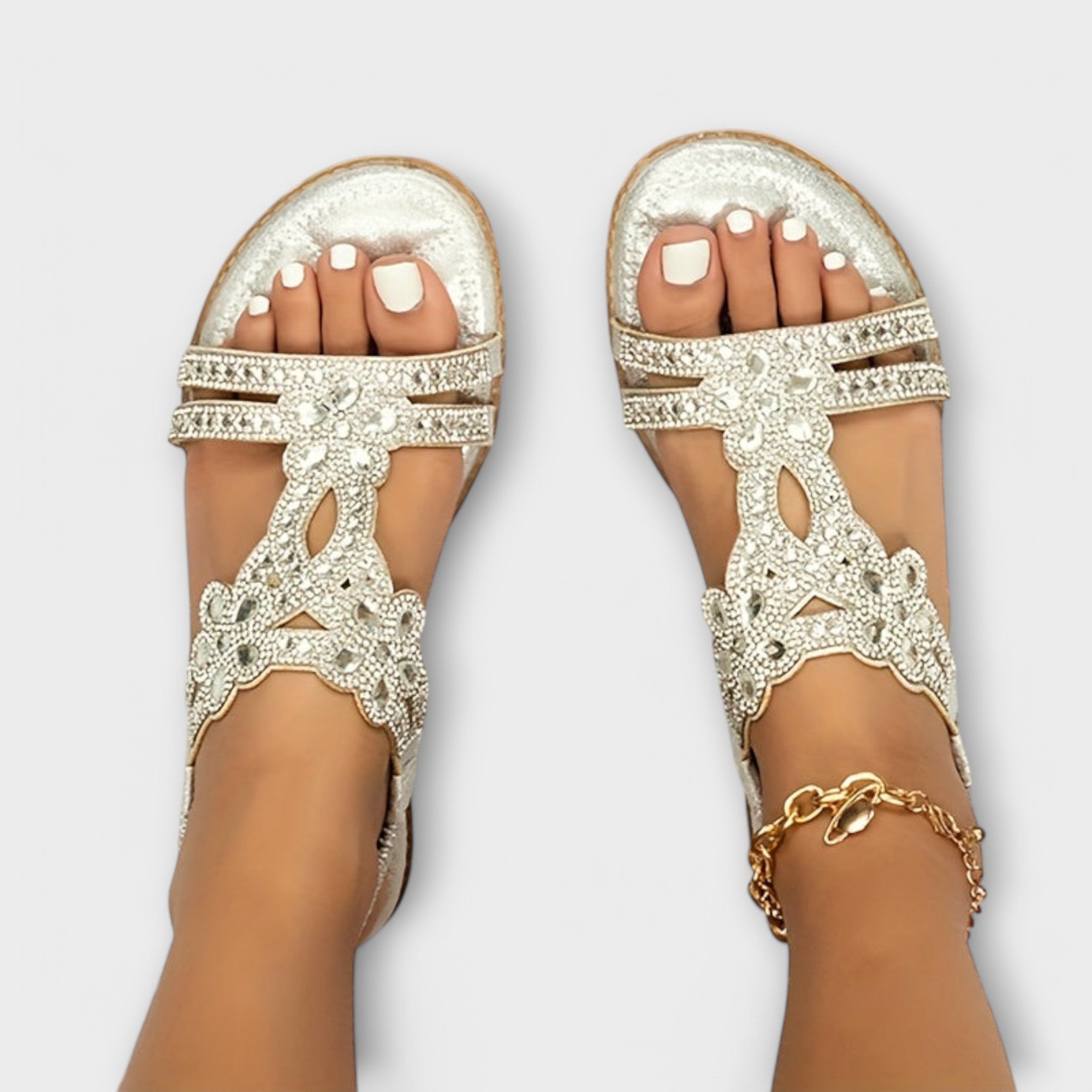 Rosalie - Ortopediska Sandaler i Boho Stil