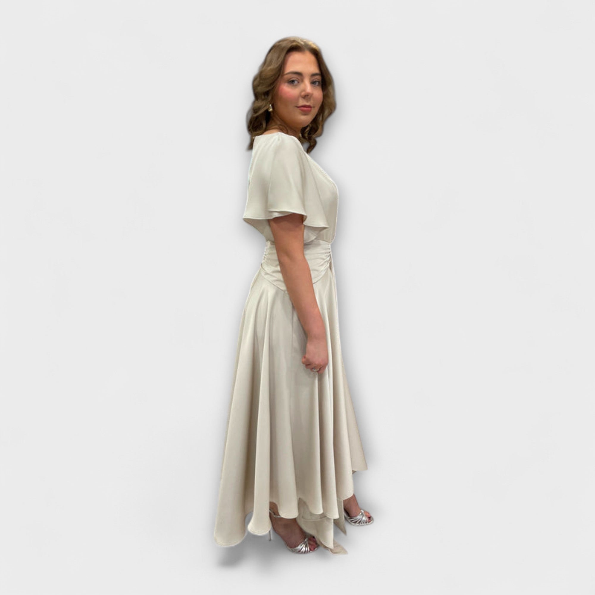 Anni – Maisonel Draperad Klänning