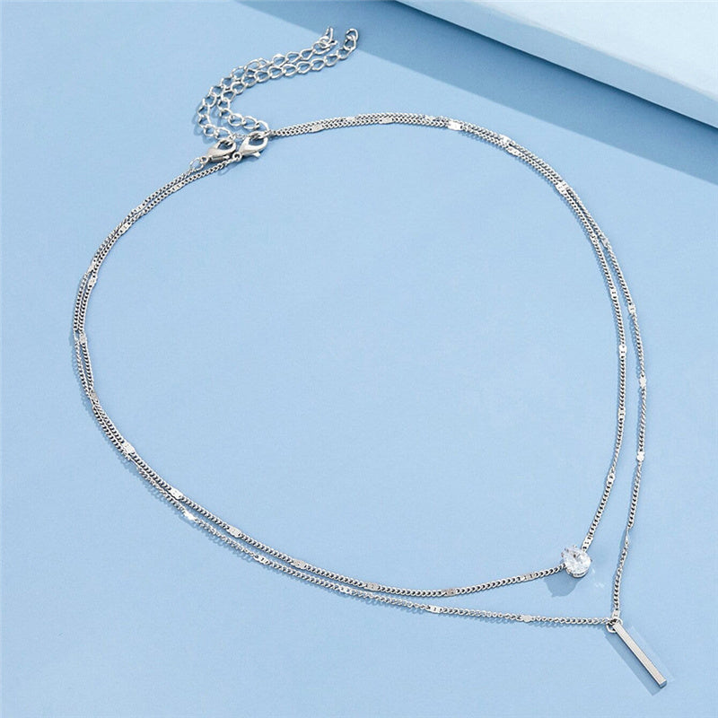 Vintage Halsband Set med Guld Berlock