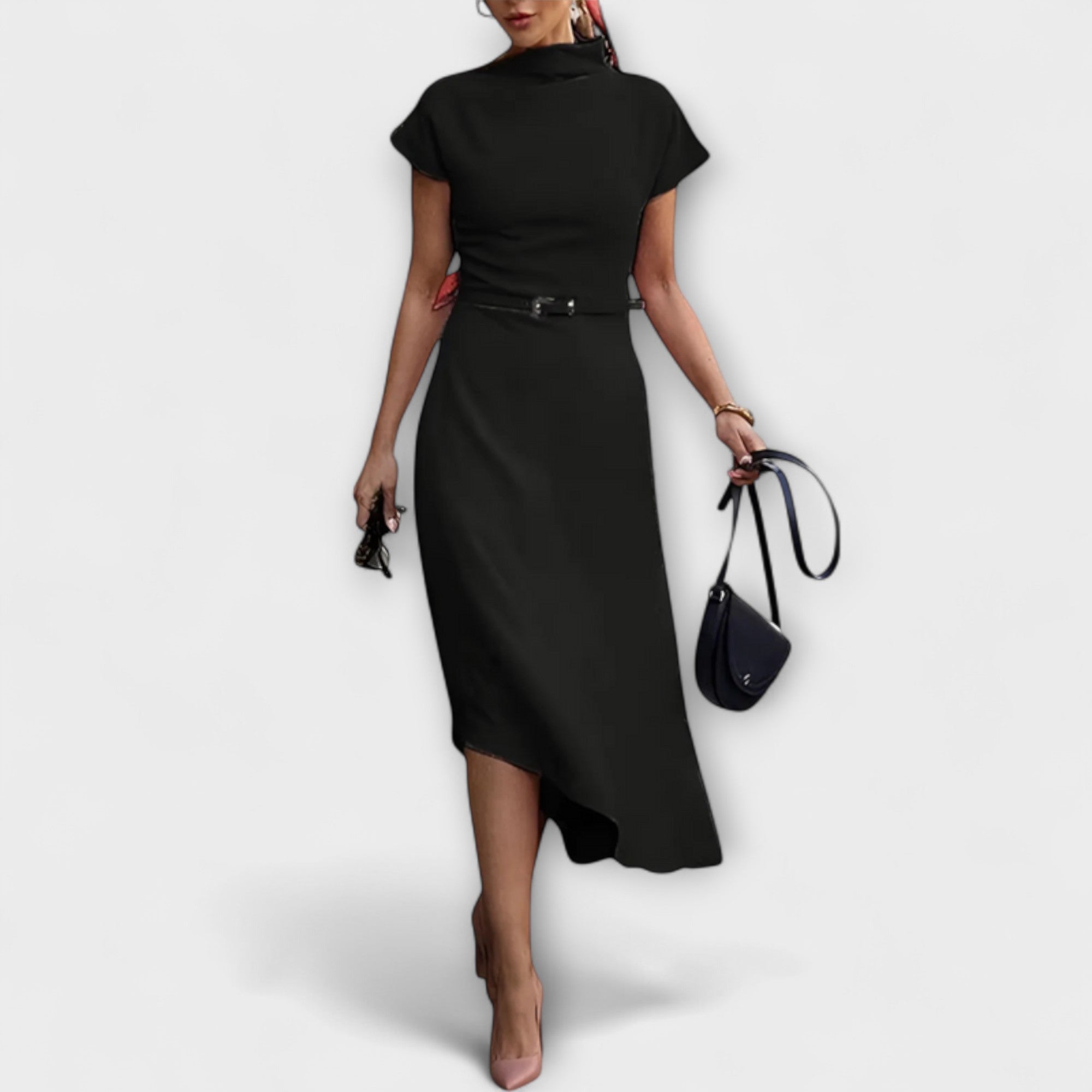 Amelia - Asymmetrisk Urban Klänning