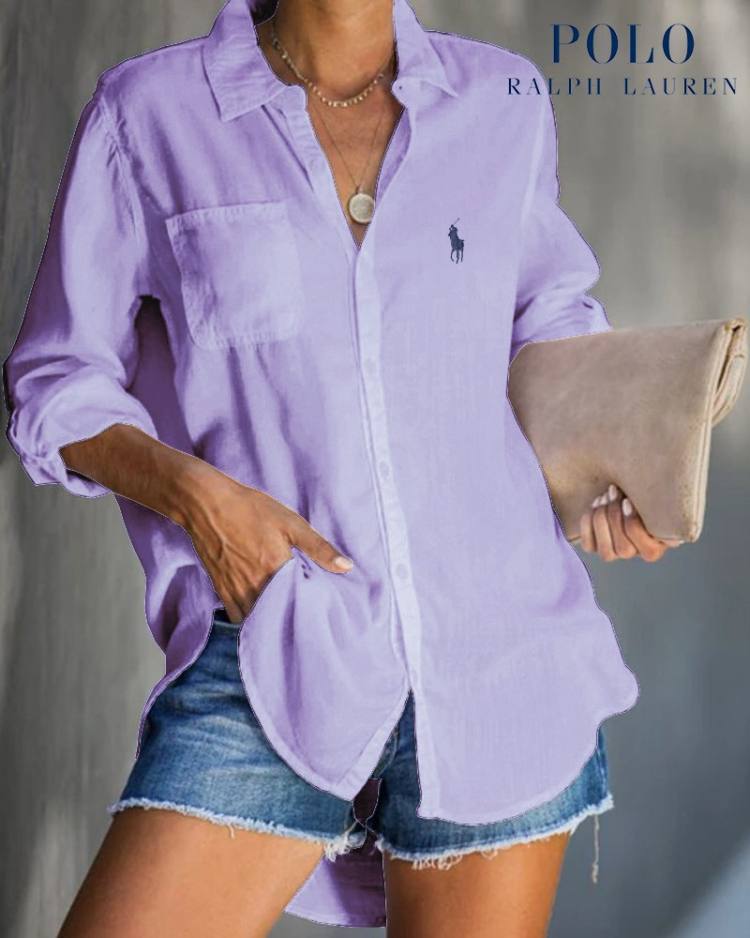 R. Lauren Elegant & Casual Skjorta
