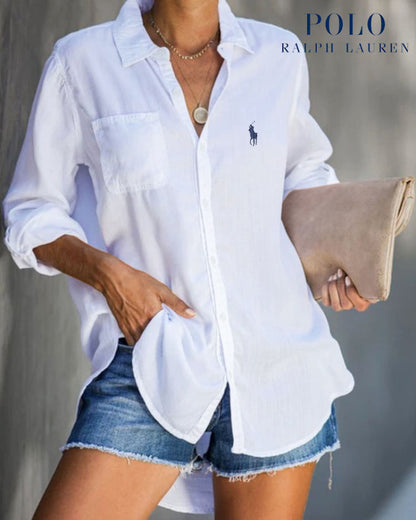 R. Lauren Elegant & Casual Skjorta