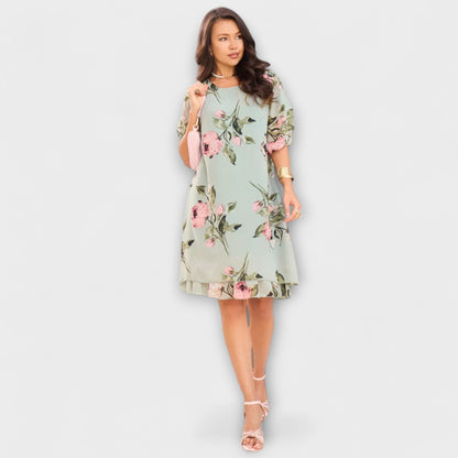 Melin - Elegant Chiffonklänning