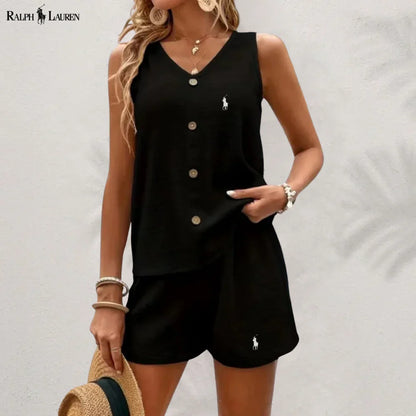 R. Lauren Knäppt Tank & Shorts Set