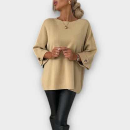 Isabella - Elegant Stickad Blus