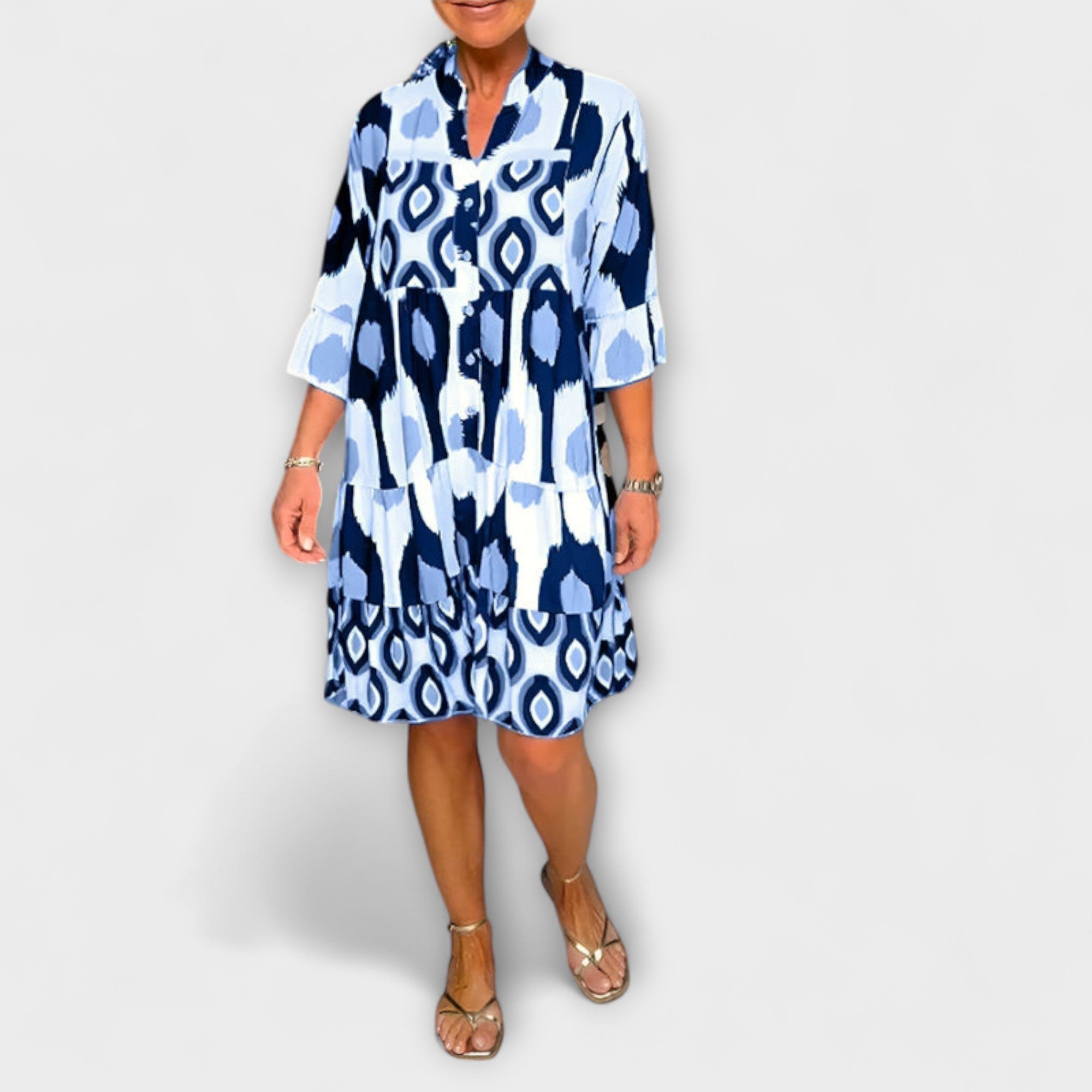 Lavira - Chic Midi Klänning