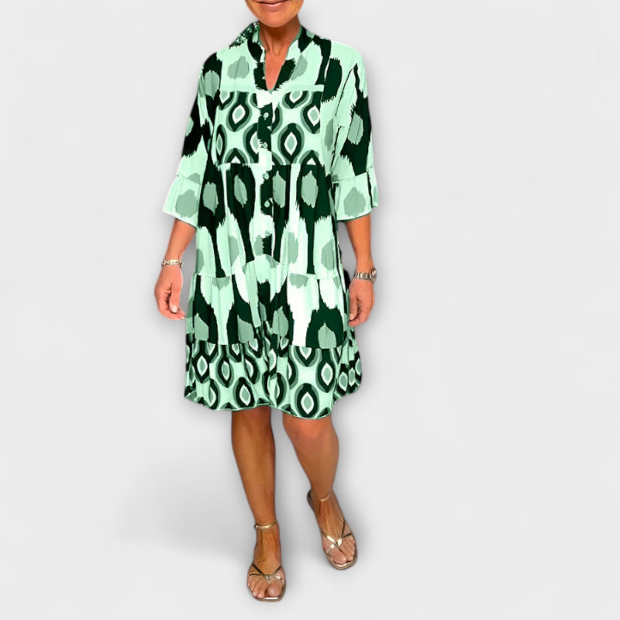 Lavira - Chic Midi Klänning