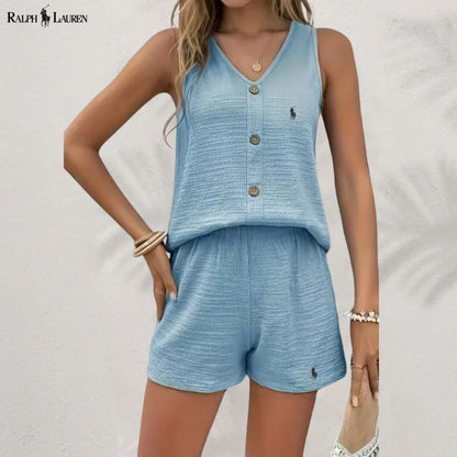 R. Lauren Knäppt Tank & Shorts Set