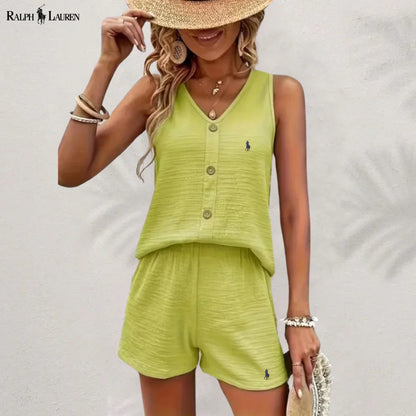 R. Lauren Knäppt Tank & Shorts Set