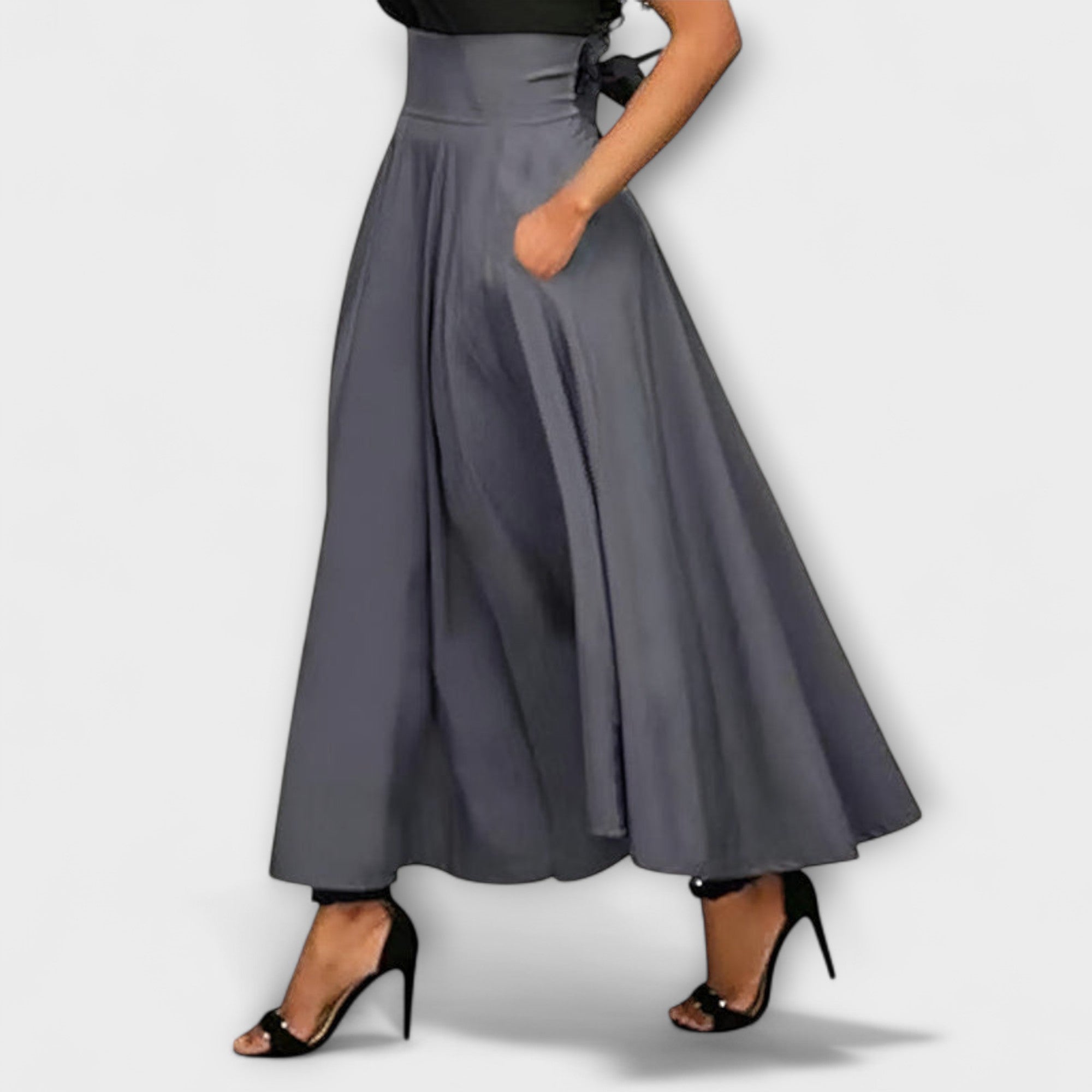Luitgard - Elegant Maxikjol i Chic Stil