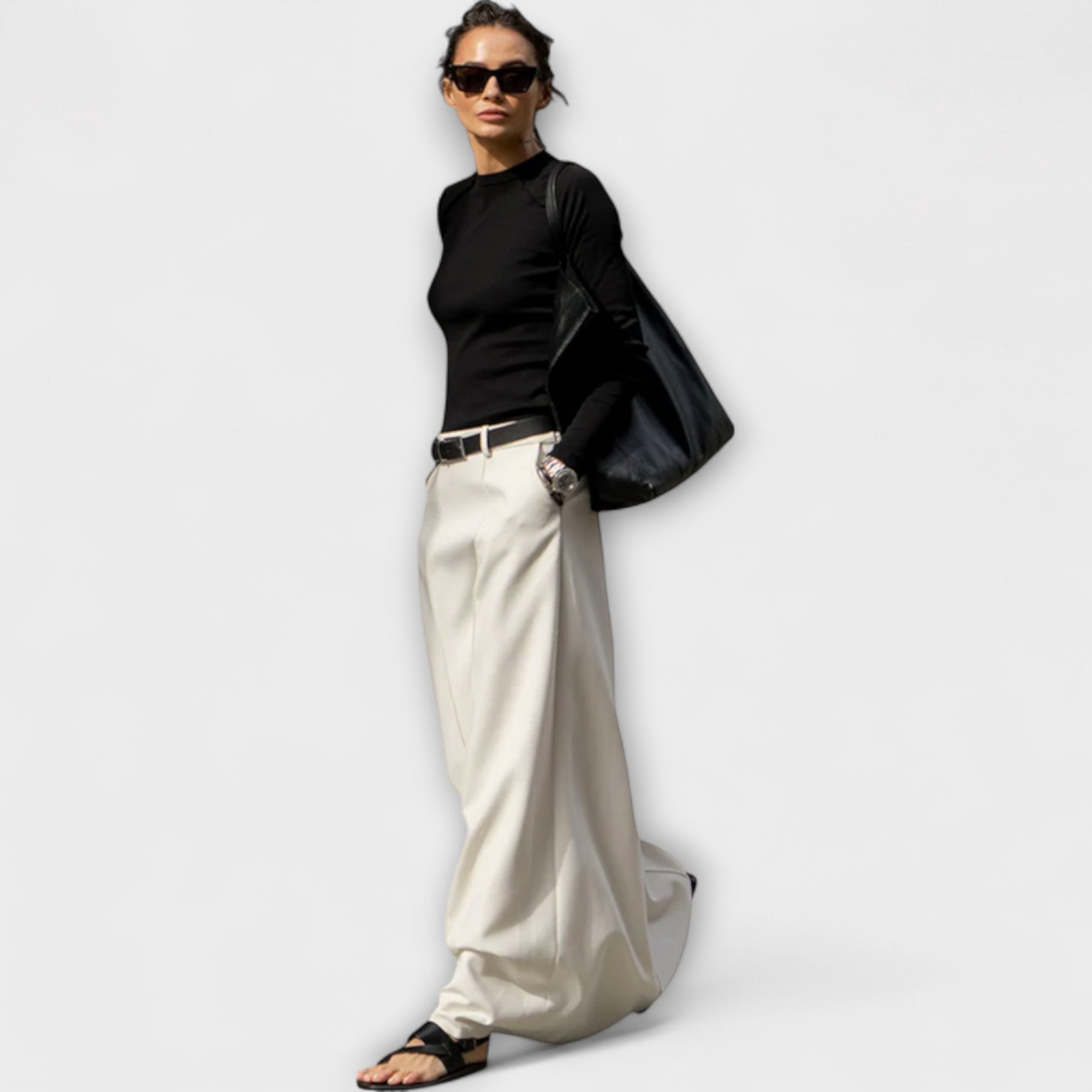 Emma - H-Linje Kjol med Samtida Urban Stil