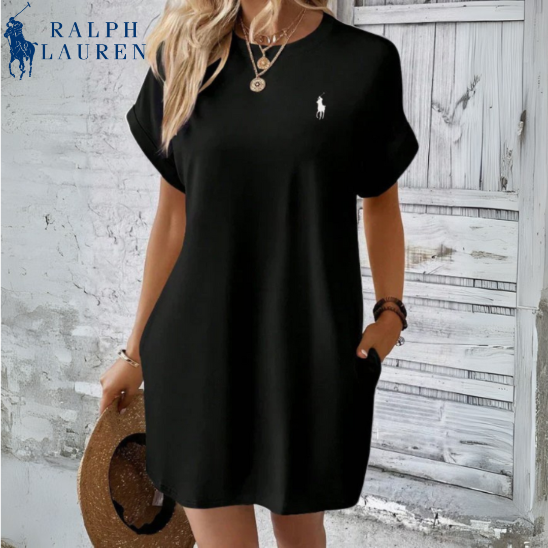 Casual R. Lauren Klänning | Minimalistisk Elegans för Vardagsbruk