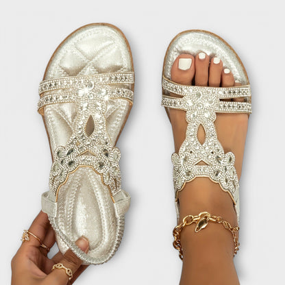 Rosalie - Ortopediska Sandaler i Boho Stil