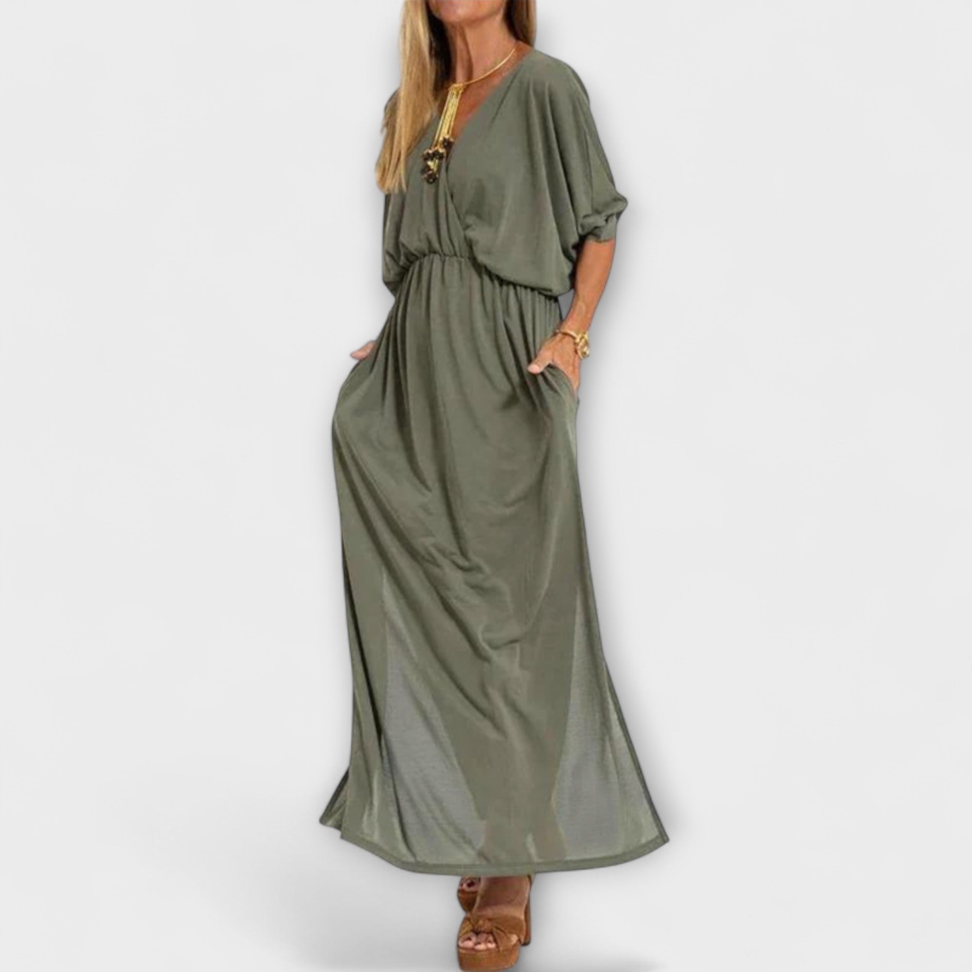 Lani - Vintage Maxi Klänning