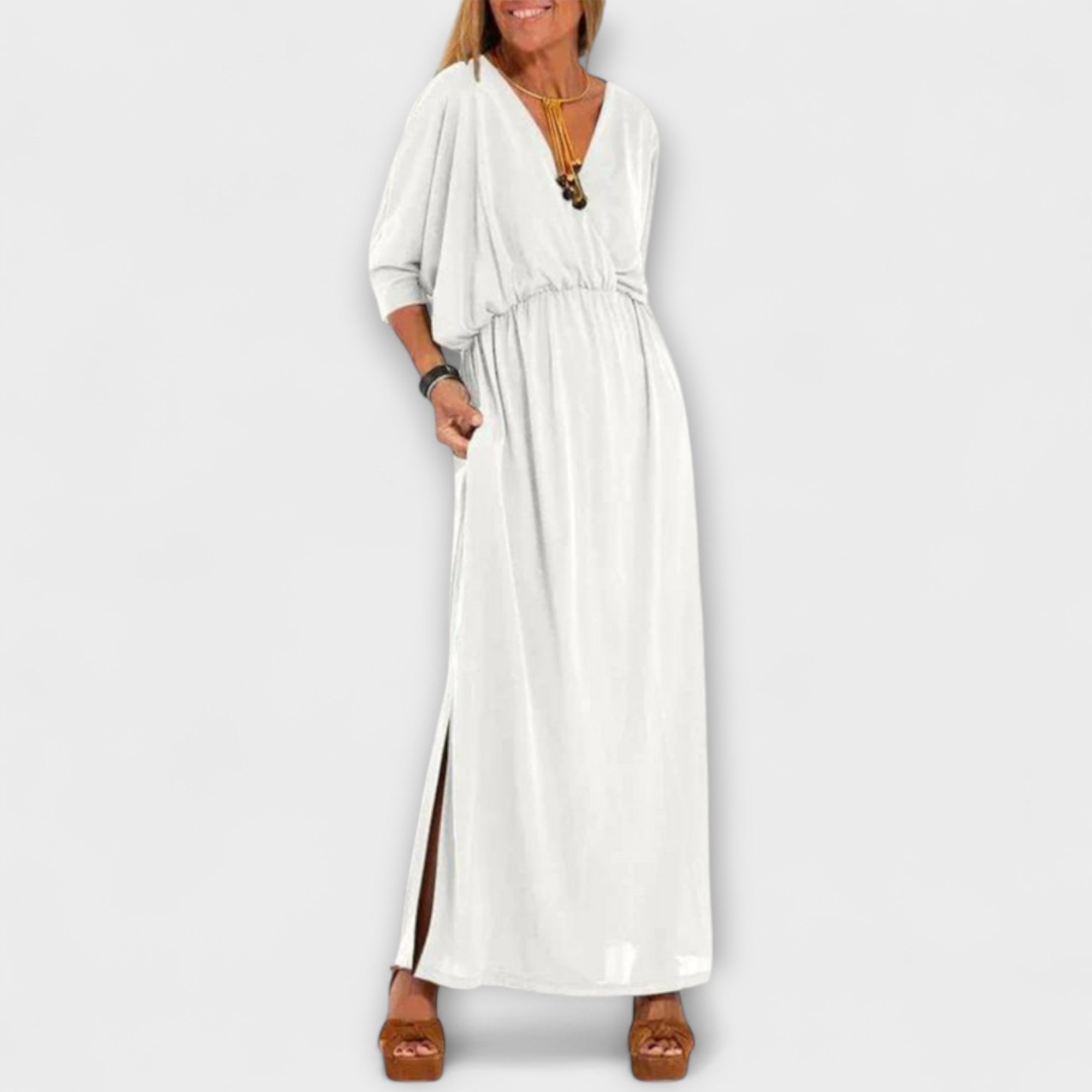 Lani - Retro Maxi Klänning