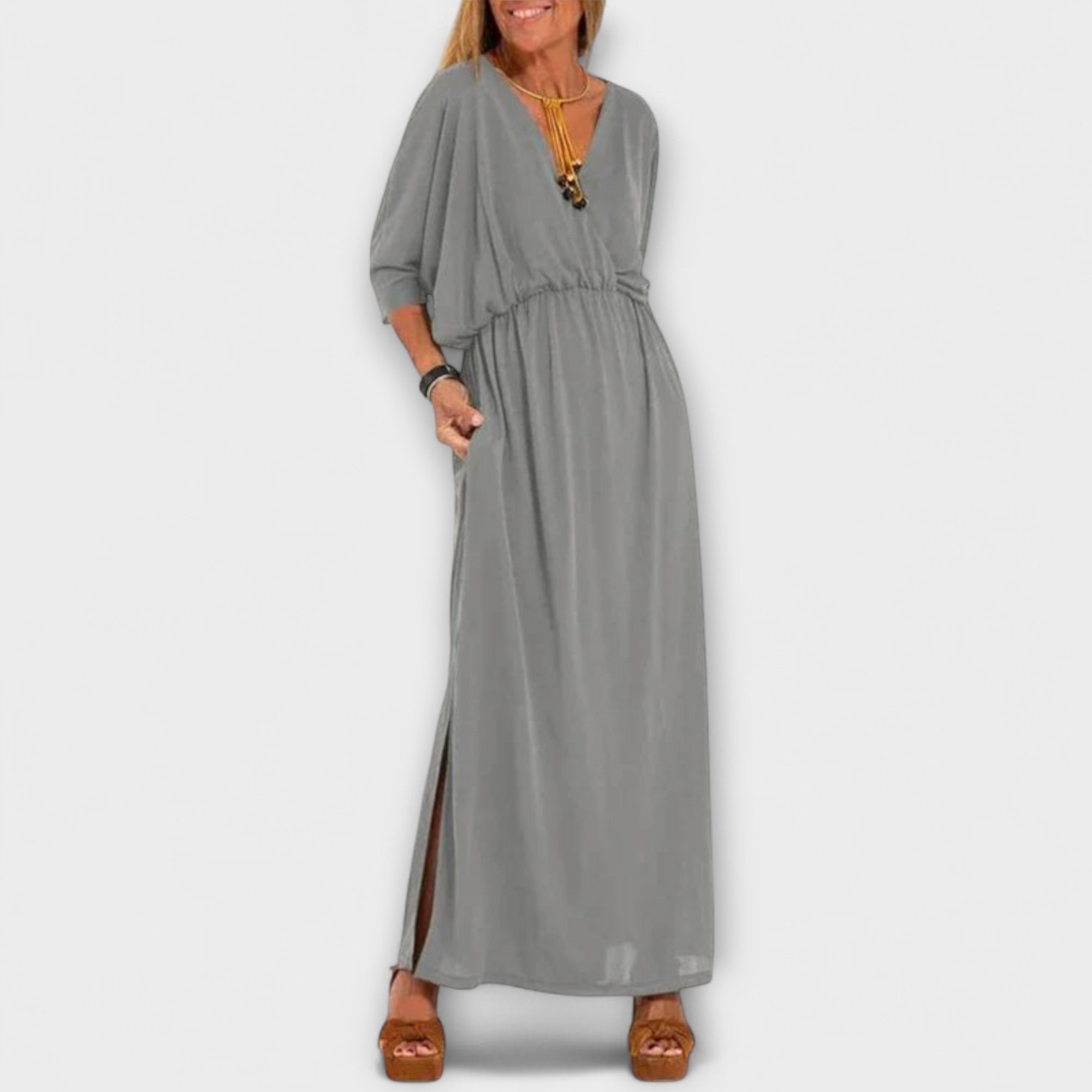 Lani - Vintage Maxi Klänning
