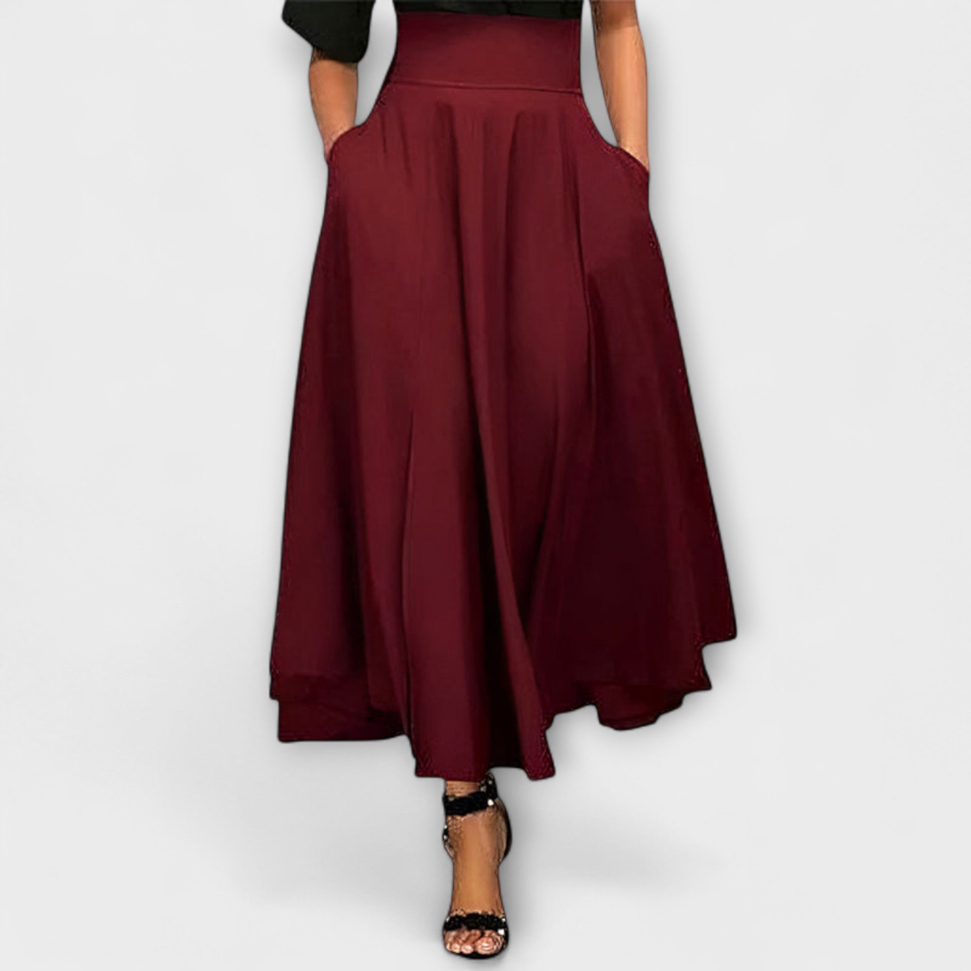Luitgard - Elegant Maxikjol i Chic Stil