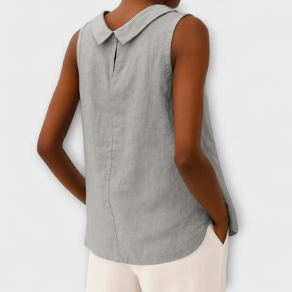 Brianna - Elegant ärmlös topp