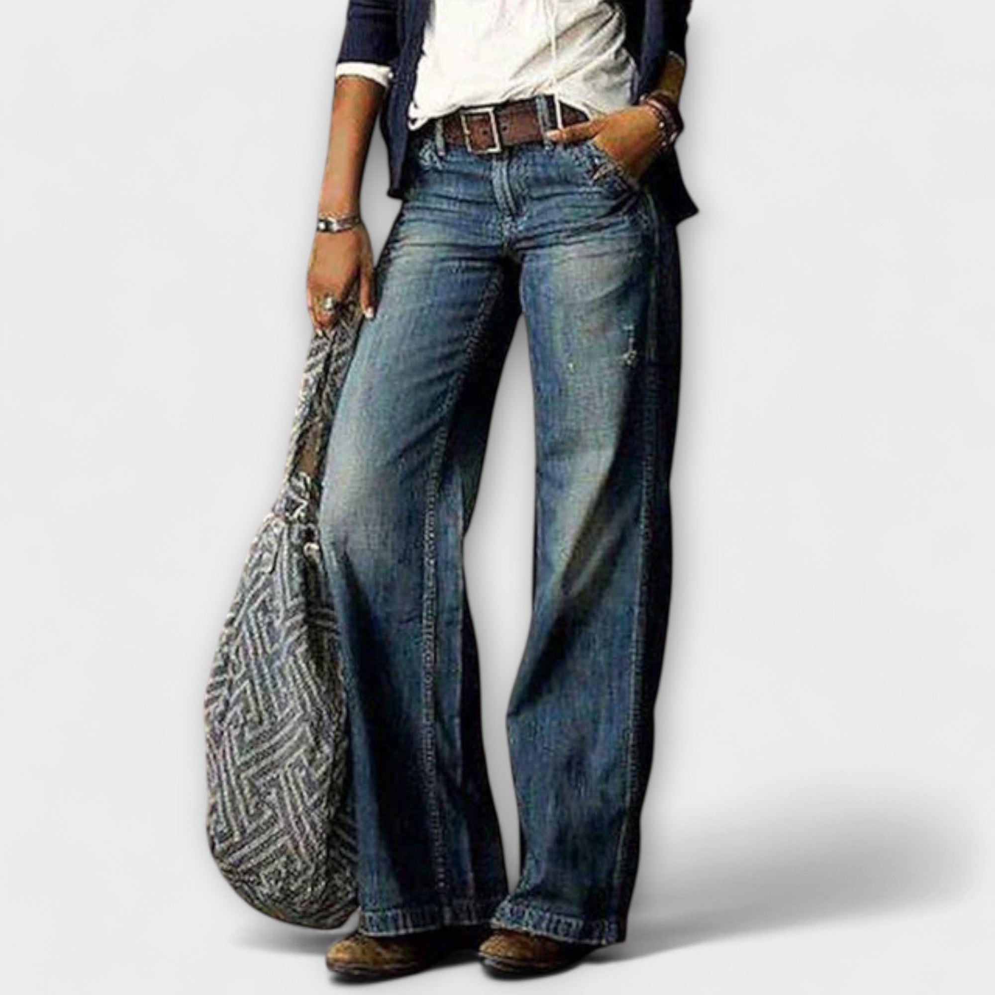Cess - Jeans med Vida Ben