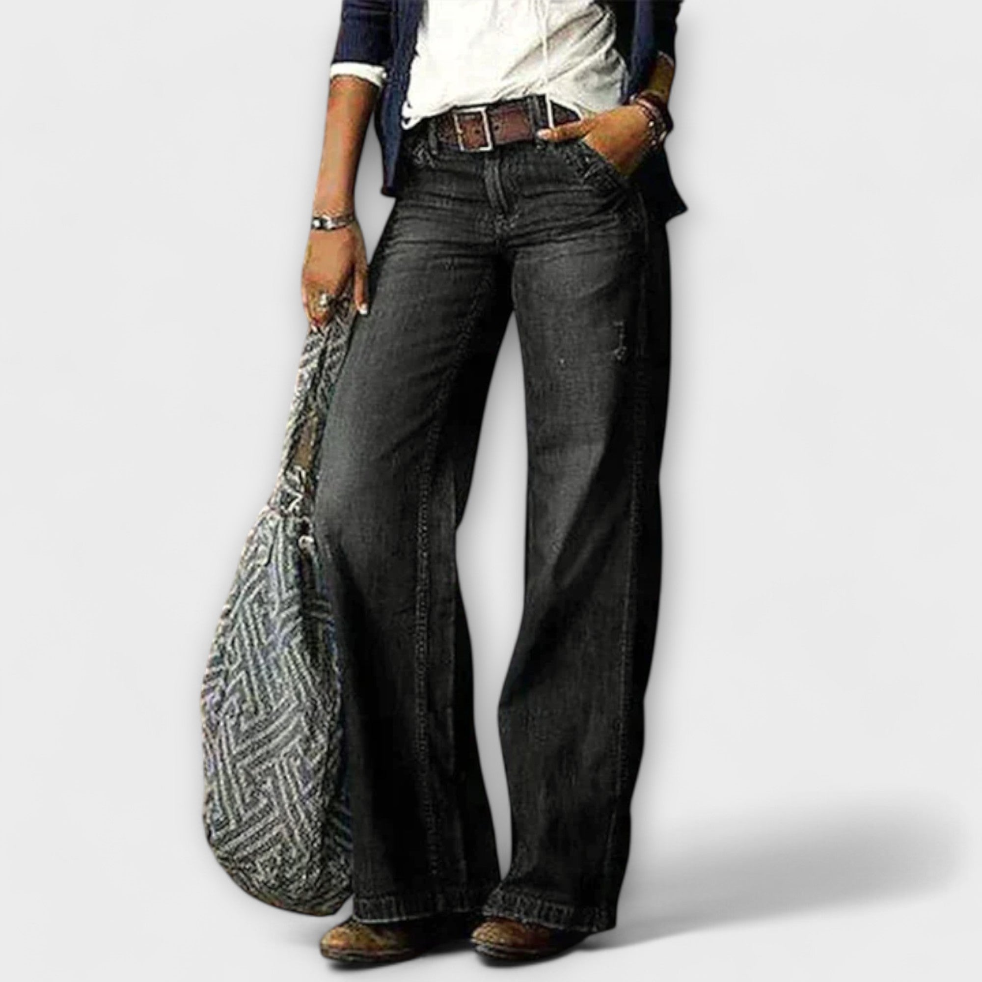 Cess - Jeans med Vida Ben