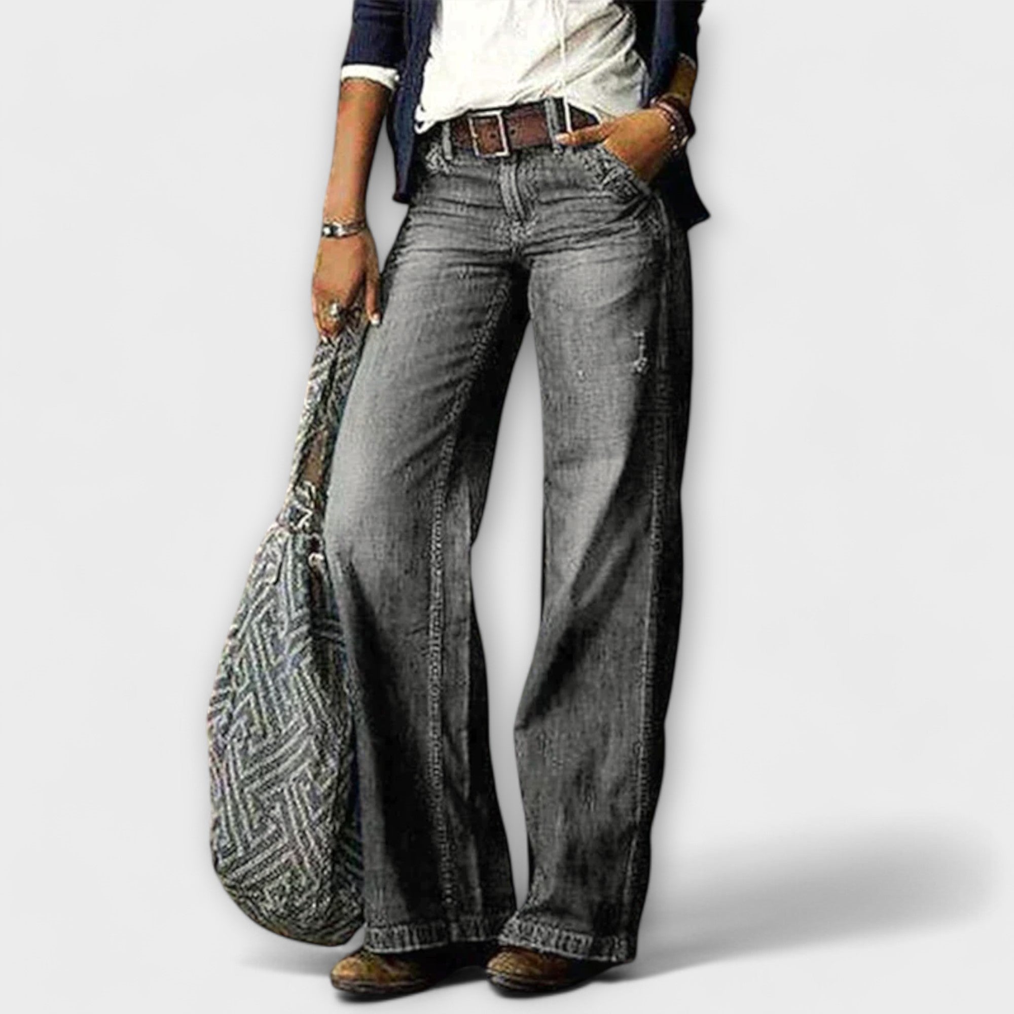 Cess - Jeans med Vida Ben