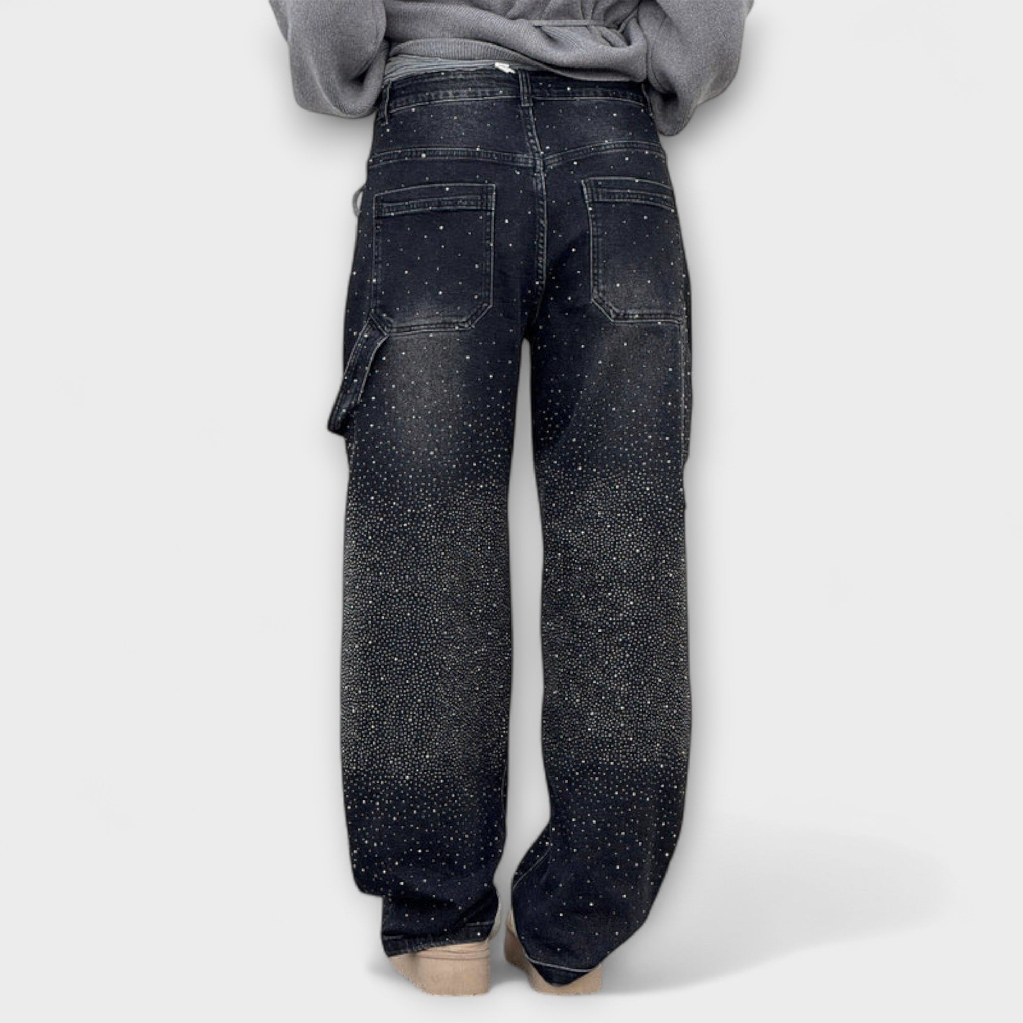 Fable - Shine Denim Jeans i Balloon Snickarstil