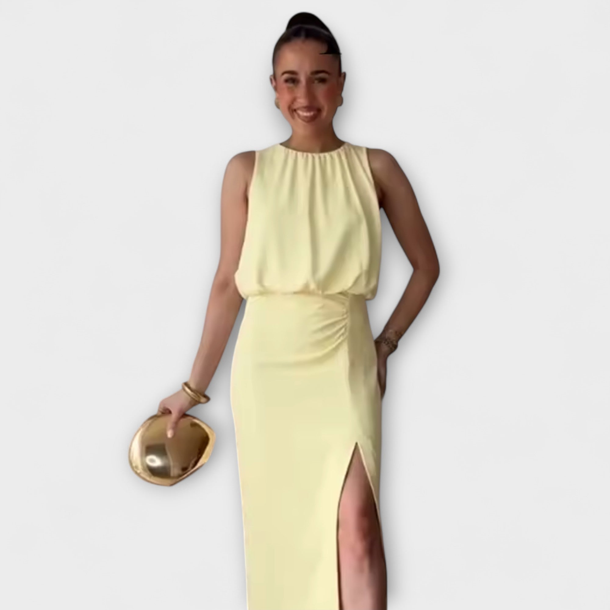 Liene - Elegant Midi Klänning