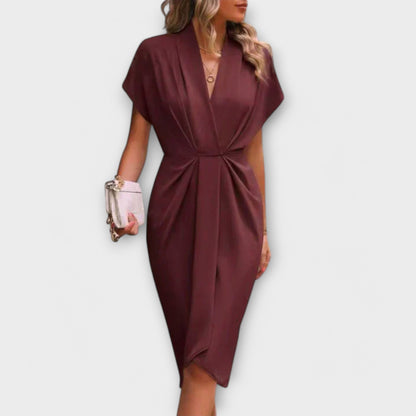 Serena - Midi Wrap Klänning