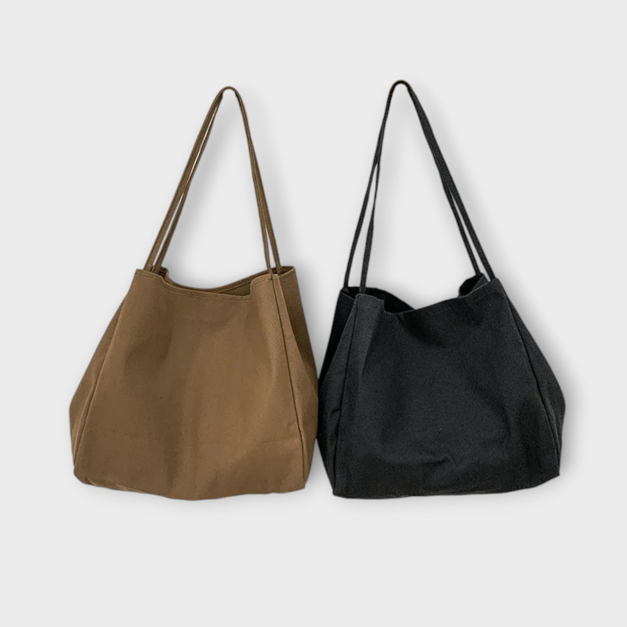 Högkvalitativ Stor Canvas Shopper Väska
