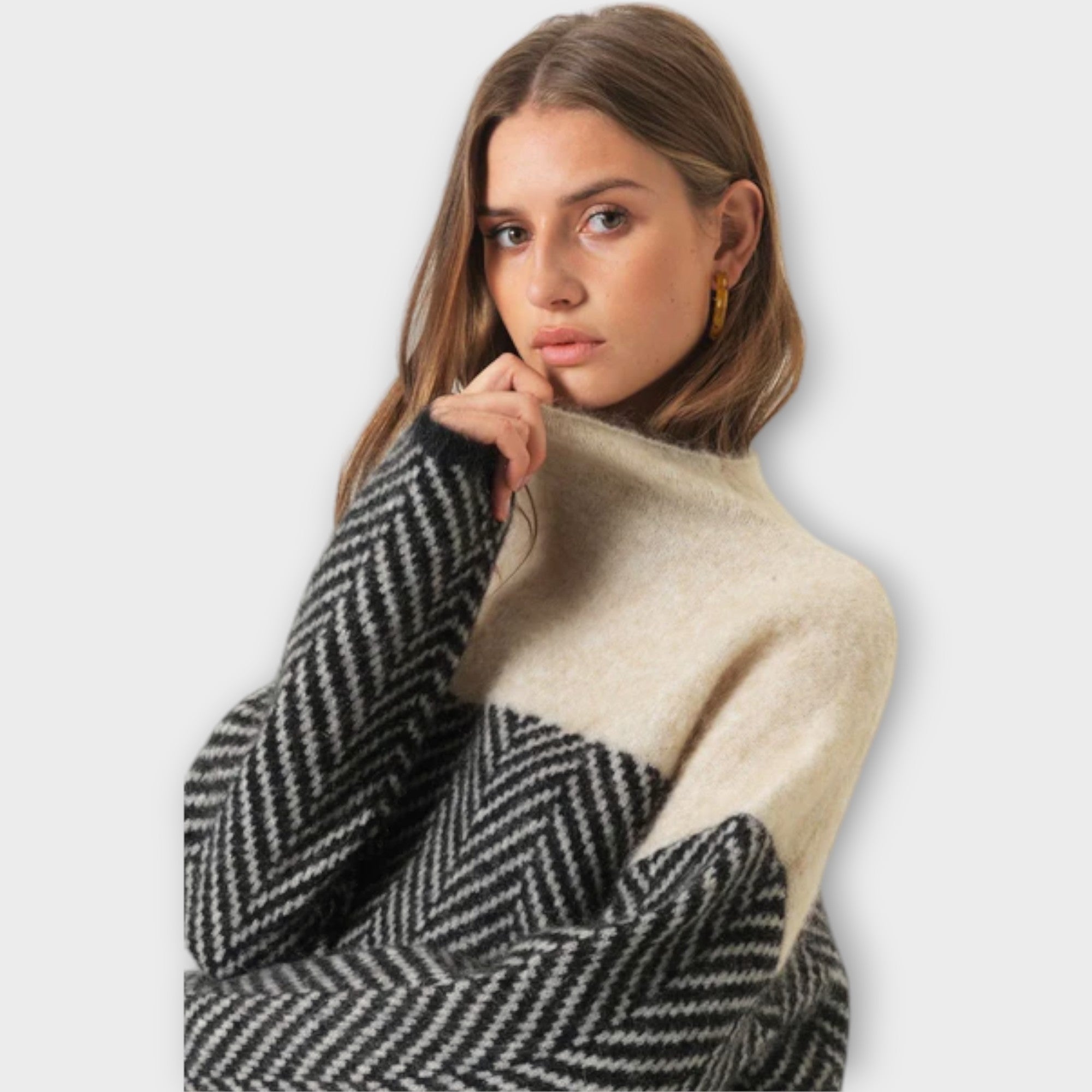 Maeve - Mjuk Turtleneck Tröja