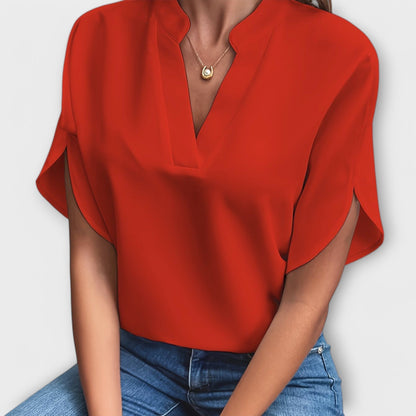 Vivi - Elegant, Lättvikts Blus för Kvinna