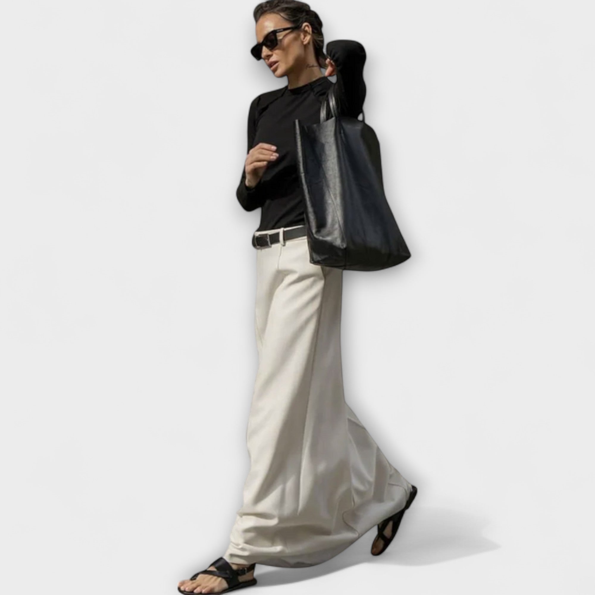 Emma - H-Linje Kjol med Samtida Urban Stil