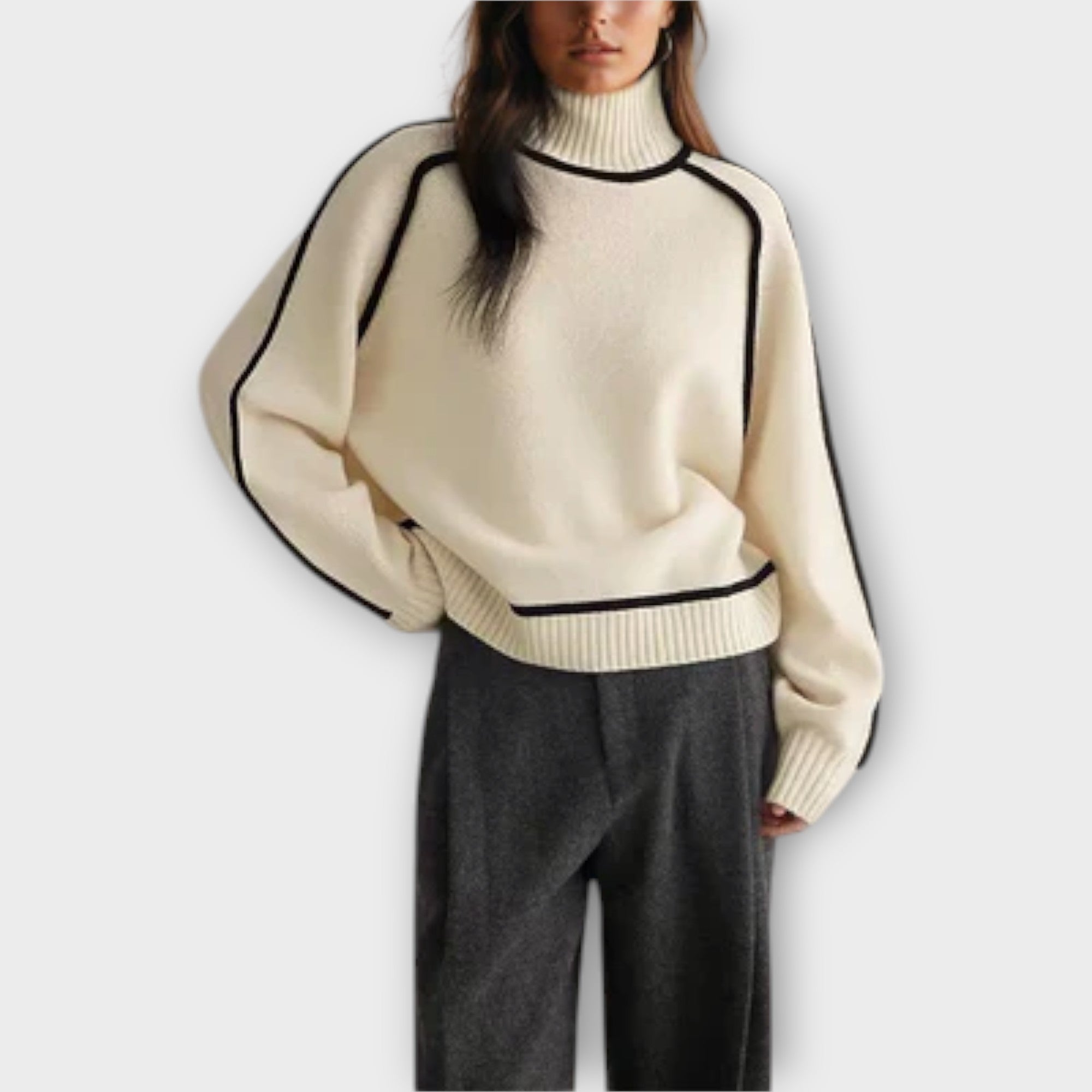 Emilie - Mjuk & Elegant Polotröja